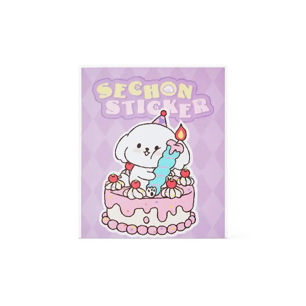 Kakao Friends - Sechon Engraving Sticker Set (2 pcs) - Kakao Friends - Home & Living, Accessories - Harumio