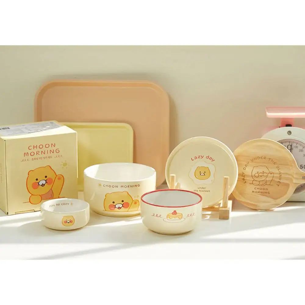 Kakao Friends - Choonsik Morning Breakfast Set - Kakao Friends - Home & Living, Accessories - Harumio