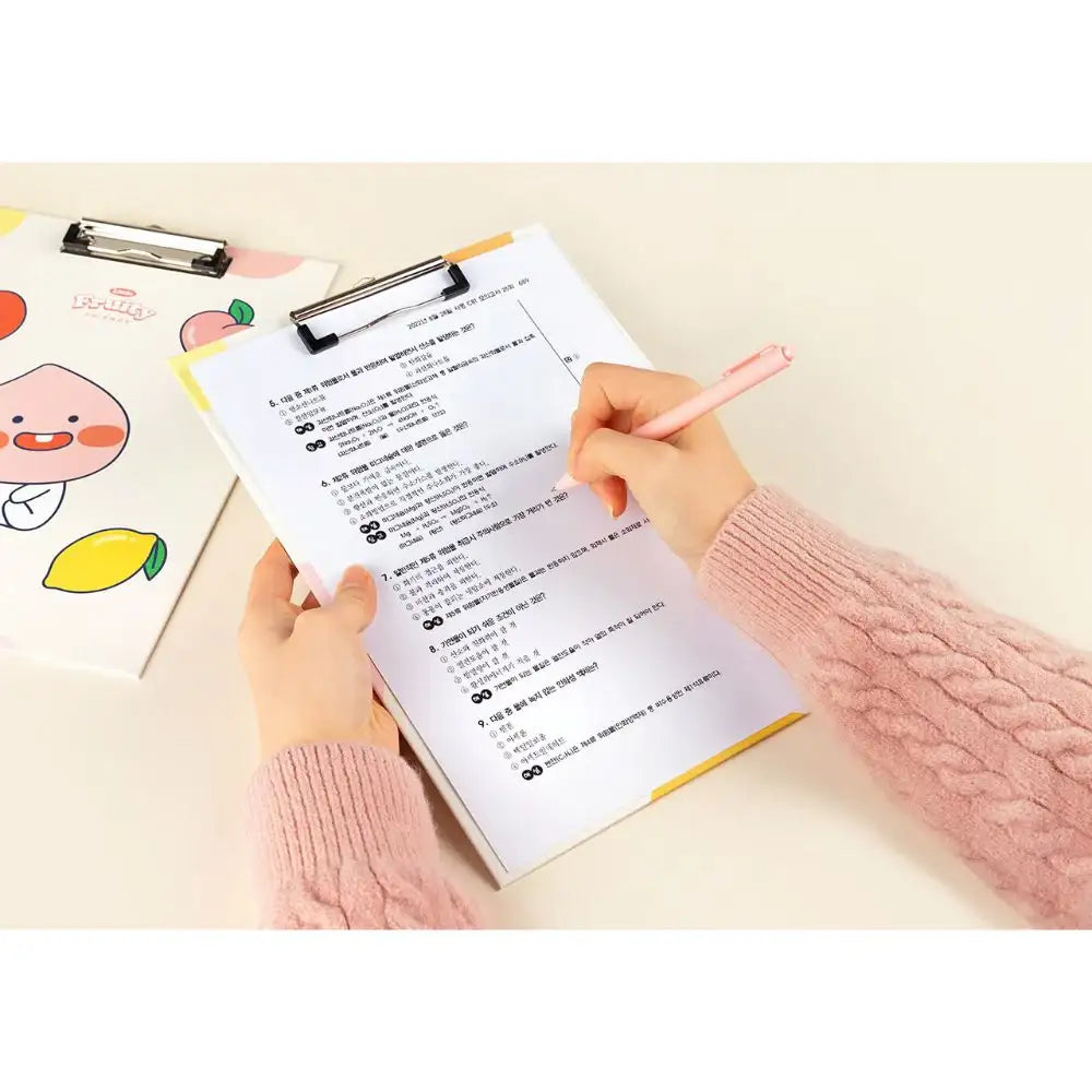 Kakao Friends - Fruity Little Friends A4 Clipboard - Kakao Friends - Home & Living, Accessories - Harumio