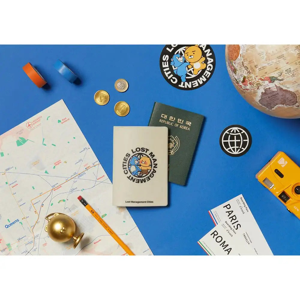 LMC X Kakao Friends - Ryan & Choonsik Passport Case - LMC X Kakao Friends - Home & Living, Accessories - Harumio