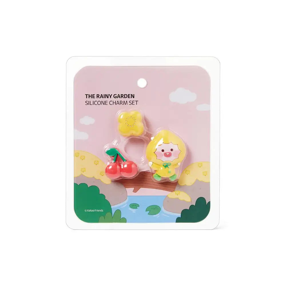 Kakao Friends - Rainy Garden Silicon Charm Set - Kakao Friends - Home & Living, Accessories - Harumio