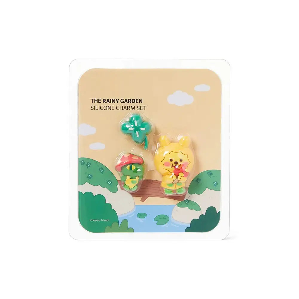 Kakao Friends - Rainy Garden Silicon Charm Set - Kakao Friends - Home & Living, Accessories - Harumio