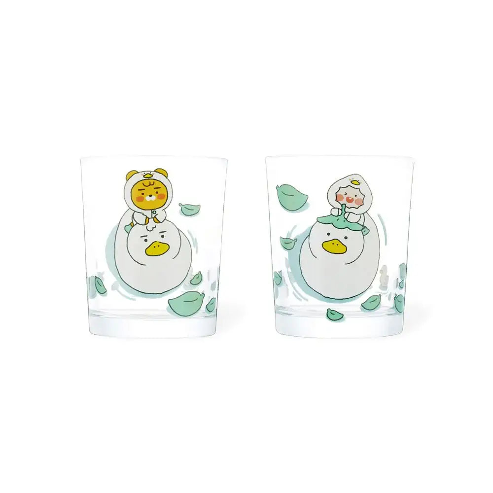 Kakao Friends - Rainy Garden Soju Cup Set - Kakao Friends - Home & Living, Accessories - Harumio