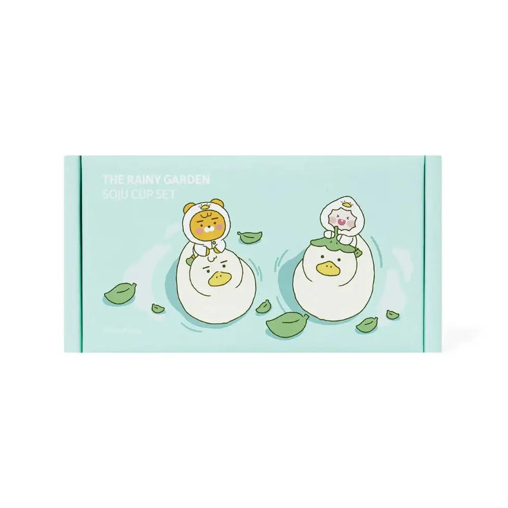 Kakao Friends - Rainy Garden Soju Cup Set - Kakao Friends - Home & Living, Accessories - Harumio