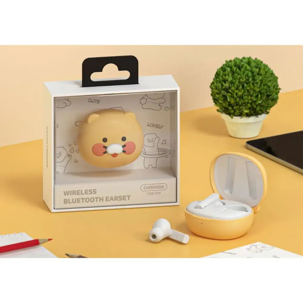 Kakao Friends - Choonsik Face Wireless Earphones - Kakao Friends - Home & Living, Accessories - Harumio