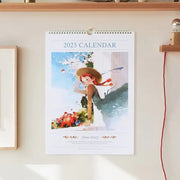 Indigo - 2023 Anne Story Wall Calendar - INDIGO - Calendar - Harumio