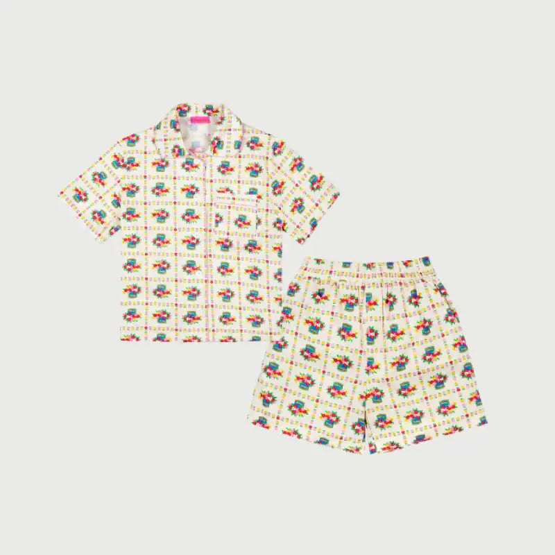 Wiggle Wiggle - Clumppy's Summer Pajama Set - Wiggle Wiggle - Pajamas - Harumio