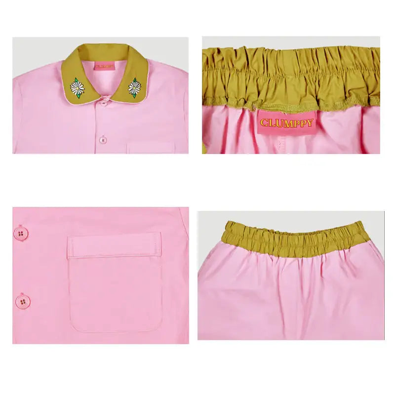 Wiggle Wiggle - Clumppy's Summer Pajama Set - Wiggle Wiggle - Pajamas - Harumio