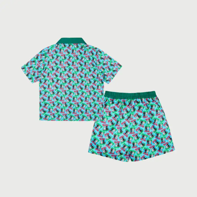 Wiggle Wiggle - Clumppy's Summer Pajama Set - Wiggle Wiggle - Pajamas - Harumio