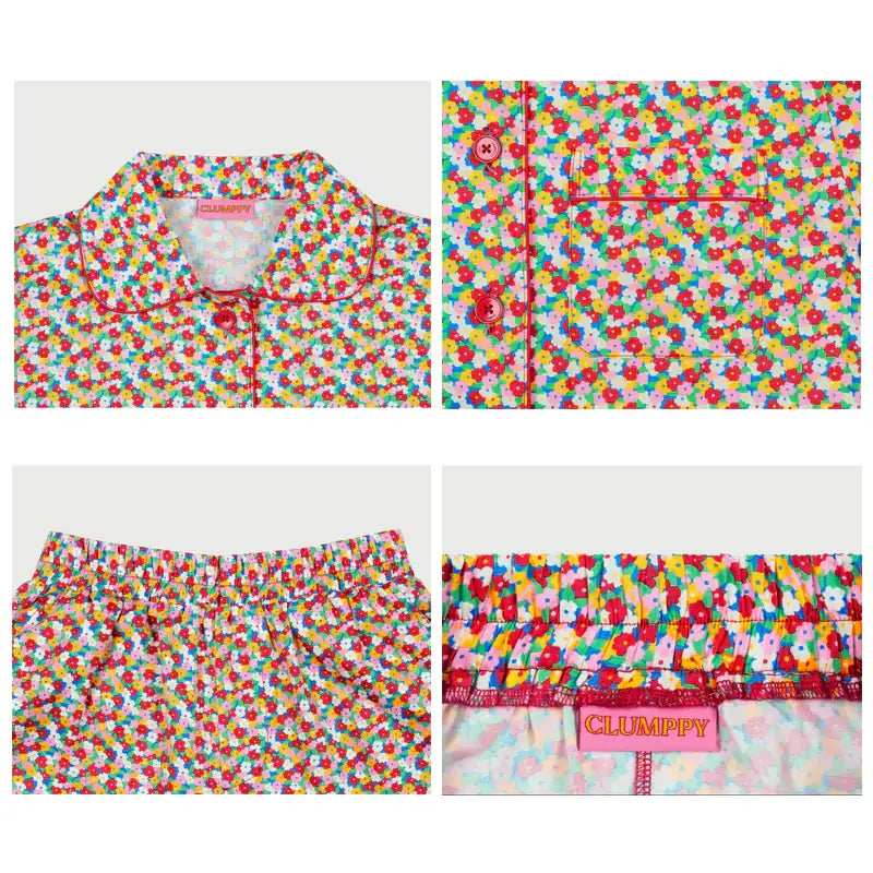 Wiggle Wiggle - Clumppy's Summer Pajama Set - Wiggle Wiggle - Pajamas - Harumio