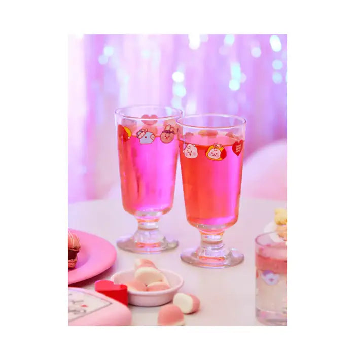 BT21 - Baby Party Night Goblet Glass Set - BT21 - Home & Living, Accessories - Harumio