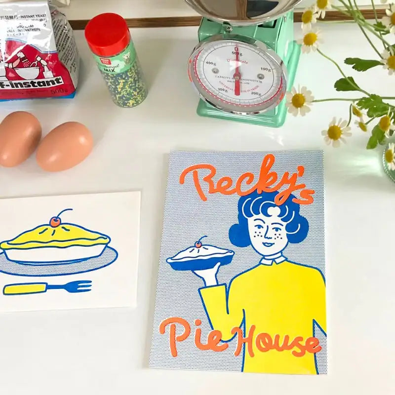 1537 - Riso Poster Set - 1537 - Posters, Prints, & Visual Artwork - Harumio