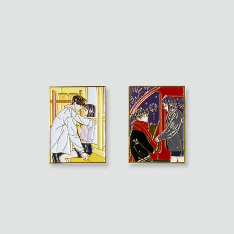 Operation: True Love - Moment Badge Set - Webtoon Friends - Badge - Harumio