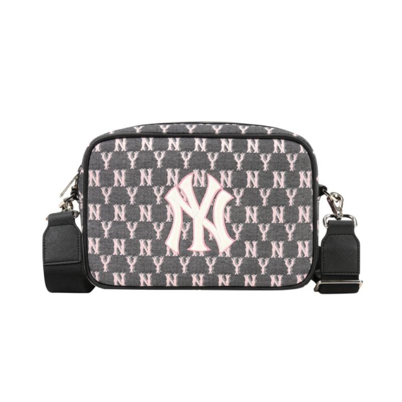 MLB Monogram Mini Cross Bag NY Yankees Black, Crossbody Bags for Women, KOODING in 2023