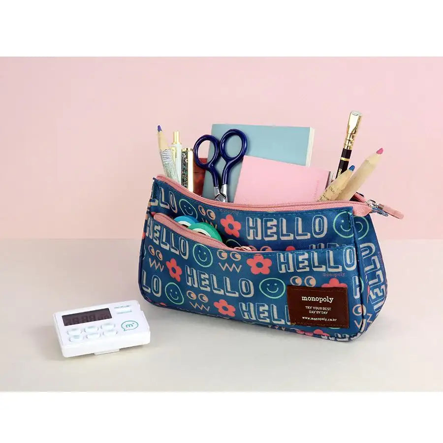 Monopoly - Plenty Pouch - Monopoly - Pen & Pencil Cases - Harumio