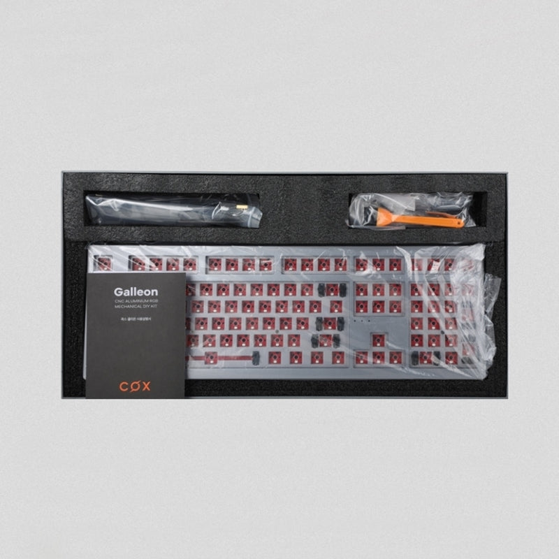 COX - Galleon CNC Full Aluminum RGB 108 Keys DIY KIT