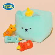 BUTTER - BT Syrup Bear Cube Cushion - Modern House - Home & Living - Harumio