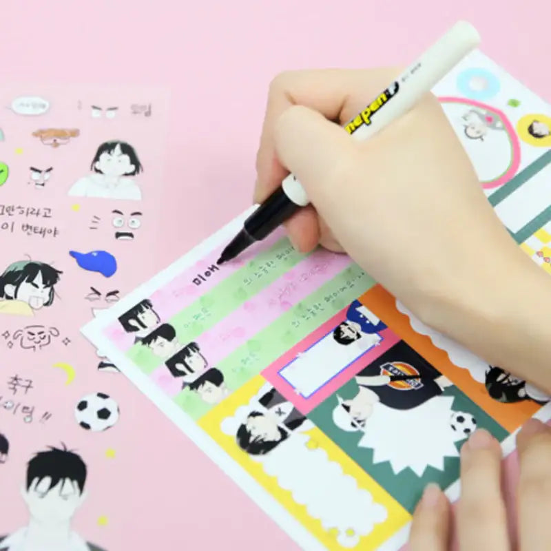 After School Lessons For Unripe Apples - Sticker Set - Webtoon Friends - Stickers - Harumio