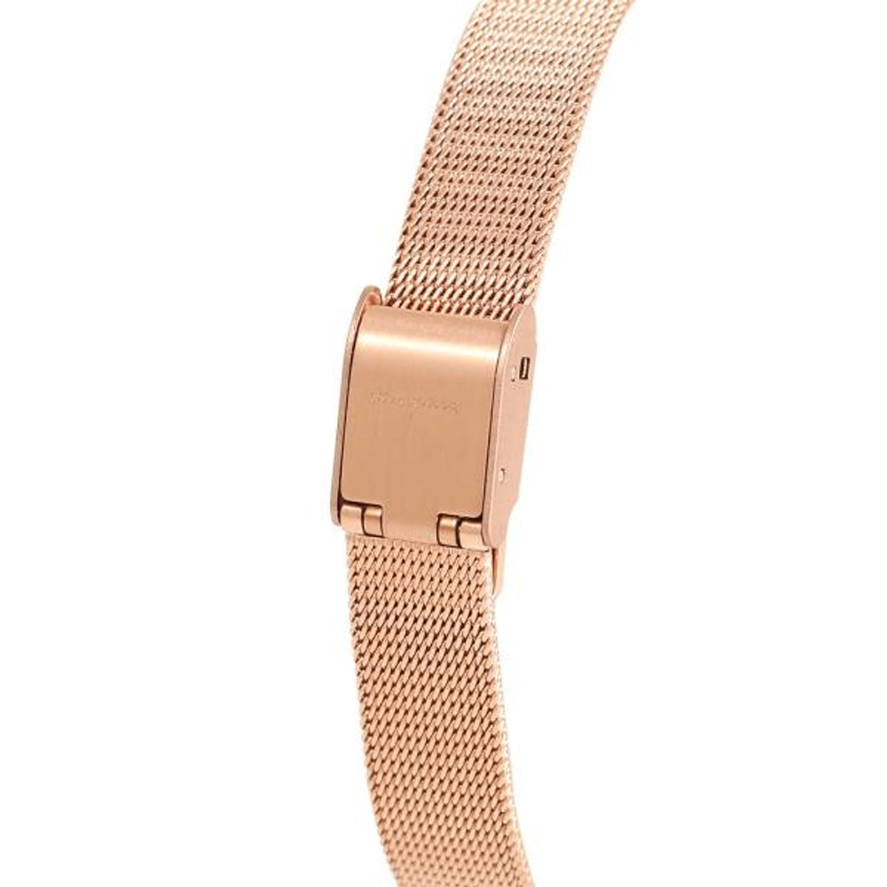 OST - Summer Night Sky Moon Phase Rose Gold Women's Mesh Watch