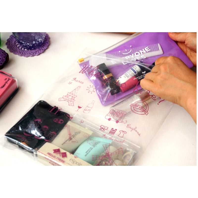 Second Mansion x 10x10 - Travel Zipper Pack Set