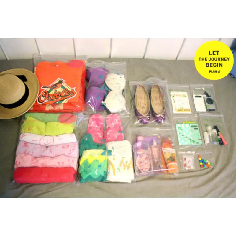 Second Mansion x 10x10 - Travel Zipper Pack Set - 10x10 - Accessories - Harumio