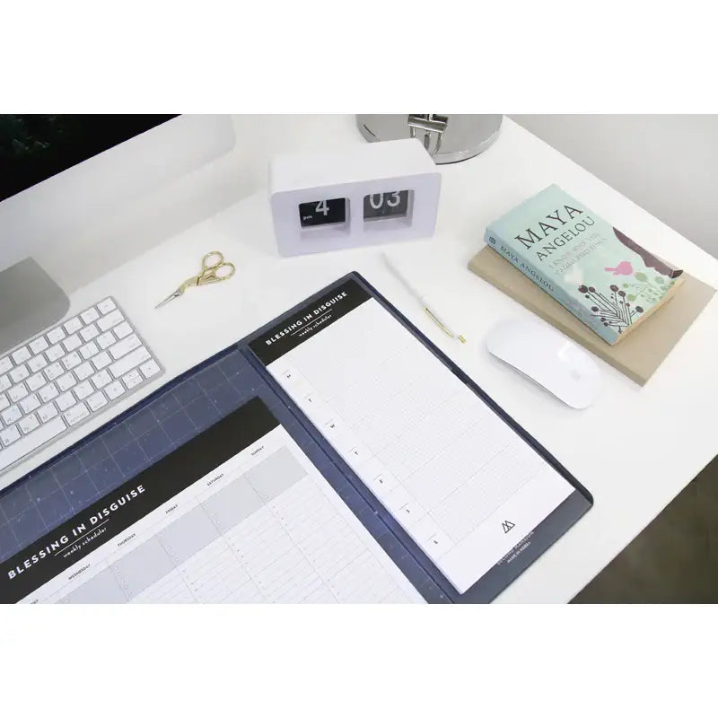 Second Mansion x 10x10 - Desk Side Weekly Scheduler - 10x10 - Accessories - Harumio