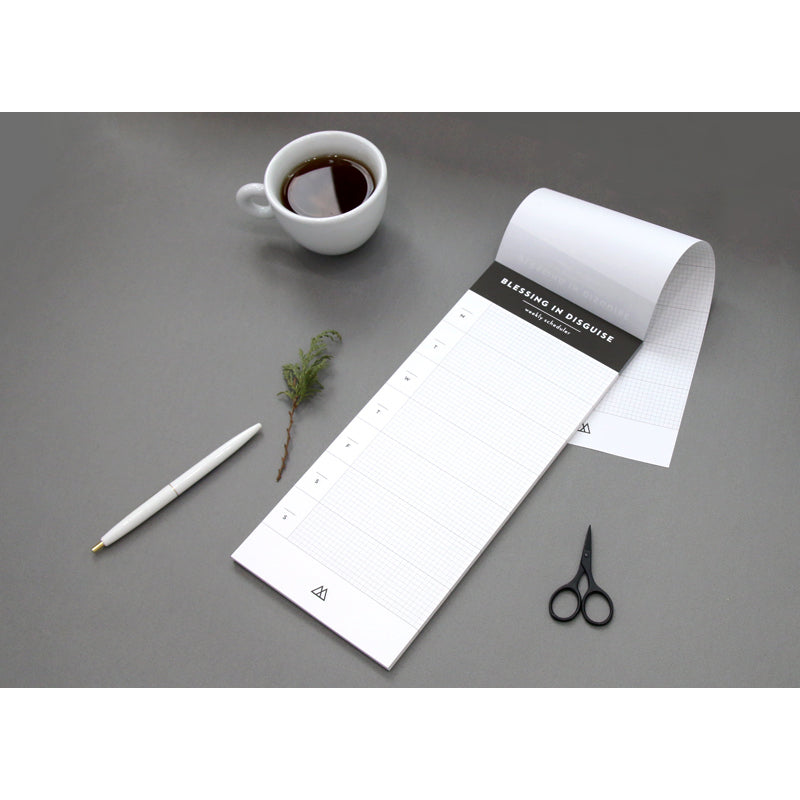Second Mansion x 10x10 - Desk Side Weekly Scheduler