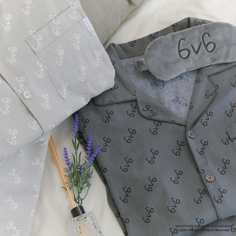 SPAO x TAEMIN - 6v6 Home Edition Long Sleeve Pajamas – Harumio