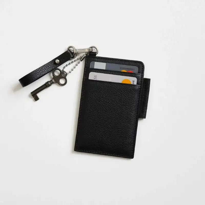 proper belongings - D Ring Flat Card Holder - proper belongings - Card Holder - Harumio