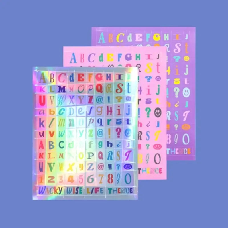 THENCE - Letter Sticker Set Ver.5