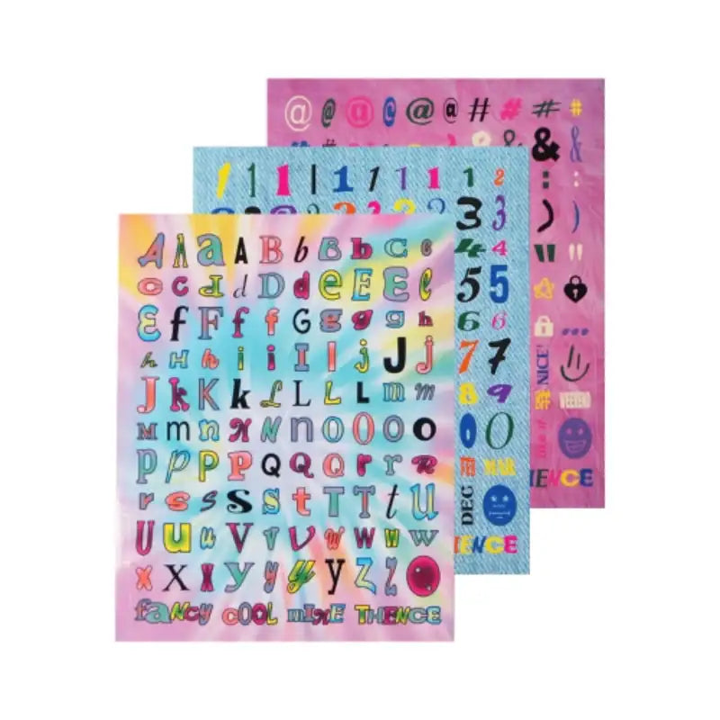 THENCE - Letter Sticker Set Ver.8 - THENCE - Stickers - Harumio