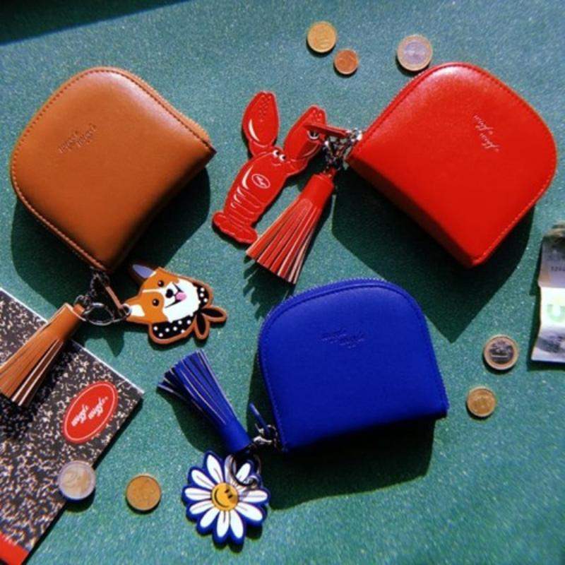 Wiggle Wiggle - Card Wallet and Key Charm Set - Wiggle Wiggle - Home & Living - Harumio
