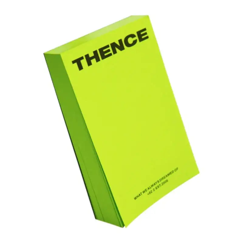 THENCE - Memo Pad Neon Green - THENCE - Accessories, Stationery - Harumio
