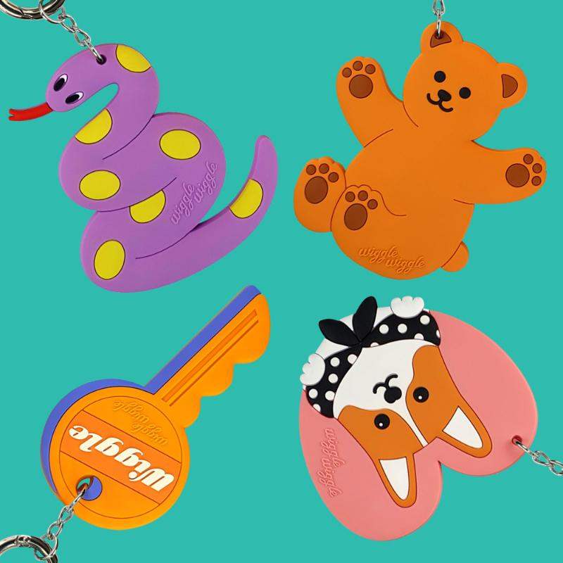 Wiggle Wiggle - Soft Key Ring Season 2 - Wiggle Wiggle - Accesories - Harumio