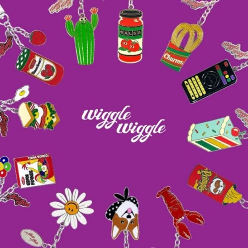 Wiggle Wiggle - Cute Keyring