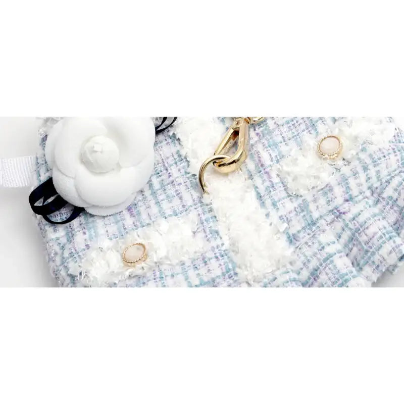 ITSDOG - Pet Camellia Tweed Harness - ITSDOG - Pet Accesories - Harumio