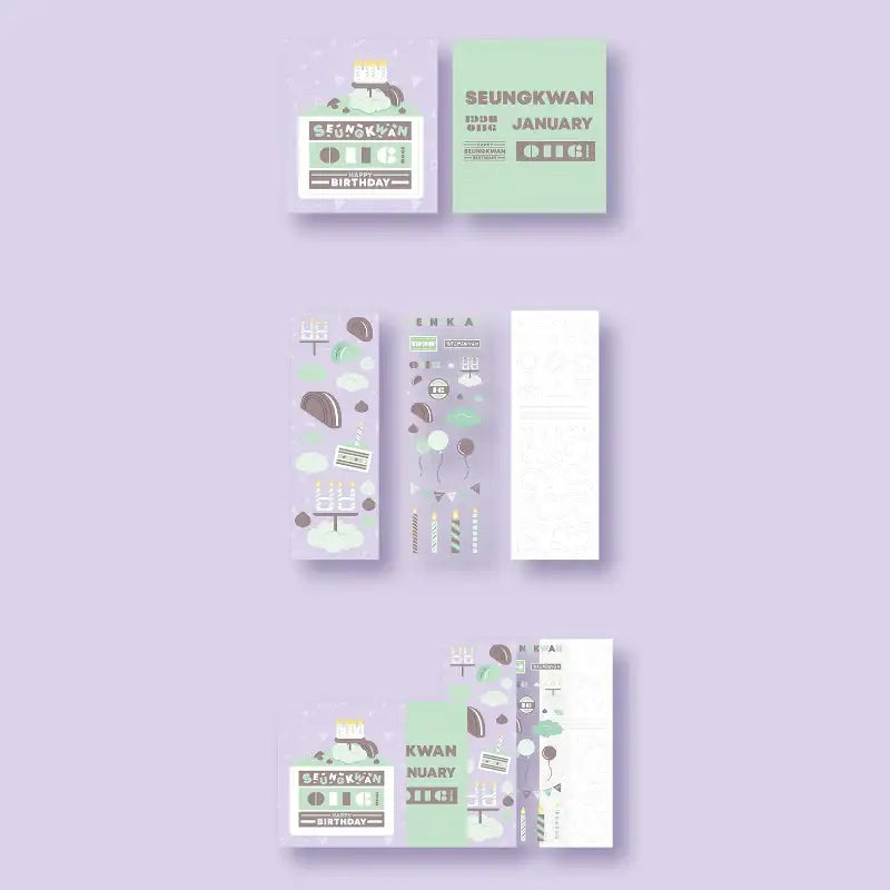 Seventeen - HAPPY SEUNGKWAN DAY Birthday Box Ver.2 - SEVENTEEN - Birthday Box - Harumio