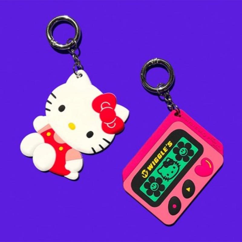 Wiggle Wiggle - Hello Kitty Soft Key Ring