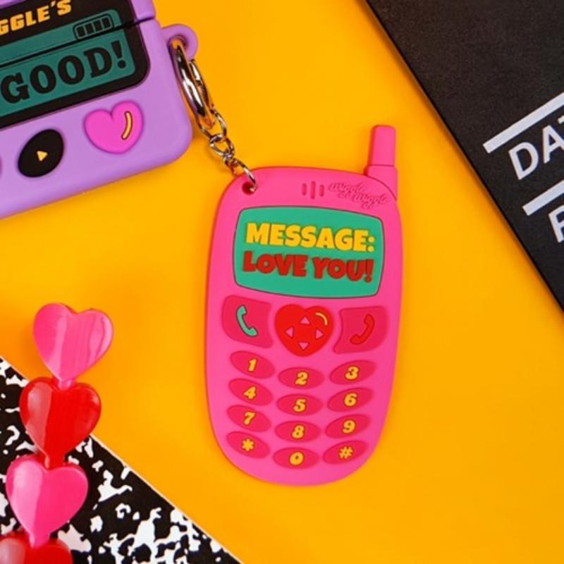Wiggle Wiggle - Soft Key Ring - Retro