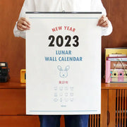 Indigo - 2023 Lunar Wall Calendar - INDIGO - Calendar - Harumio
