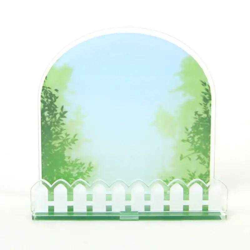 Daughter of the Archmage - Garden Background Charm Set - Webtoon Shop - Acrylic Stand - Harumio