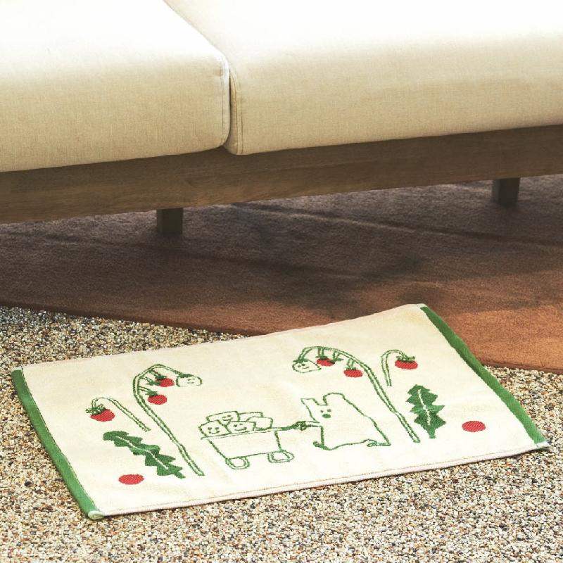 Dinotaeng - Quokka and Veges Mini Rug - Dinotaeng - Rug - Harumio