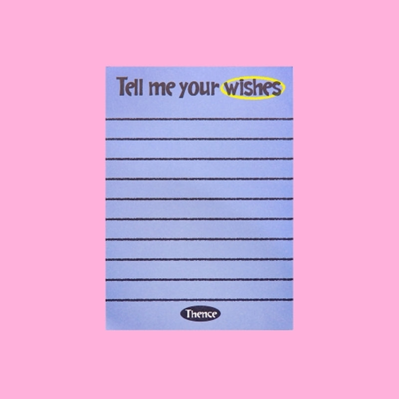 THENCE - Memo Pad
