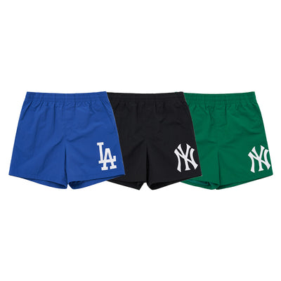MLB Korea - Basic Big Logo Nylon Woven Shorts