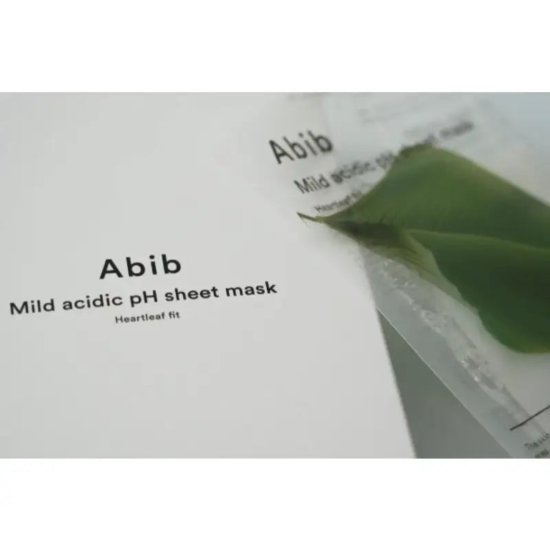 Abib - Mild Acidic pH Sheet Mask Heartleaf Fit Set - Abib - Skin Care Masks & Peels - Harumio