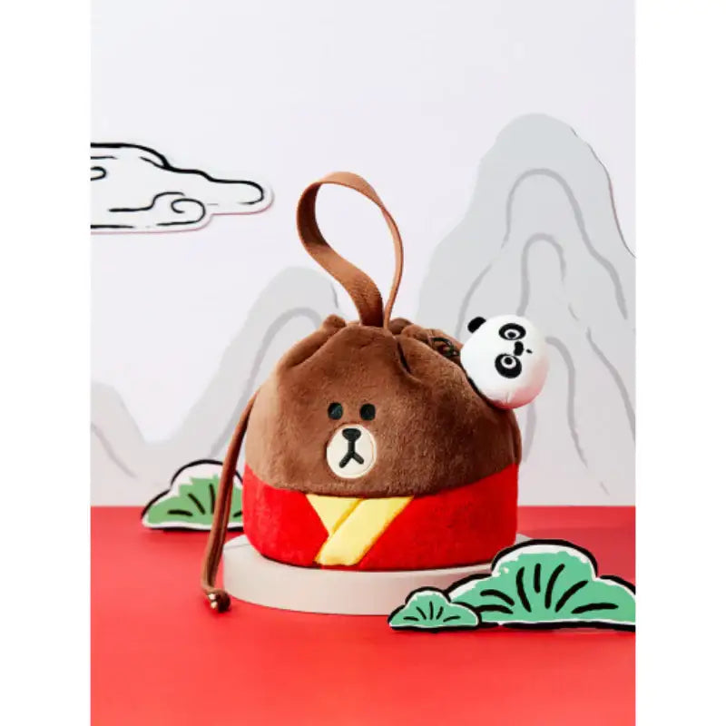 LINE FRIENDS x Kung Fu Panda - Bucket Bag - LINE FRIENDS - Bags - Harumio