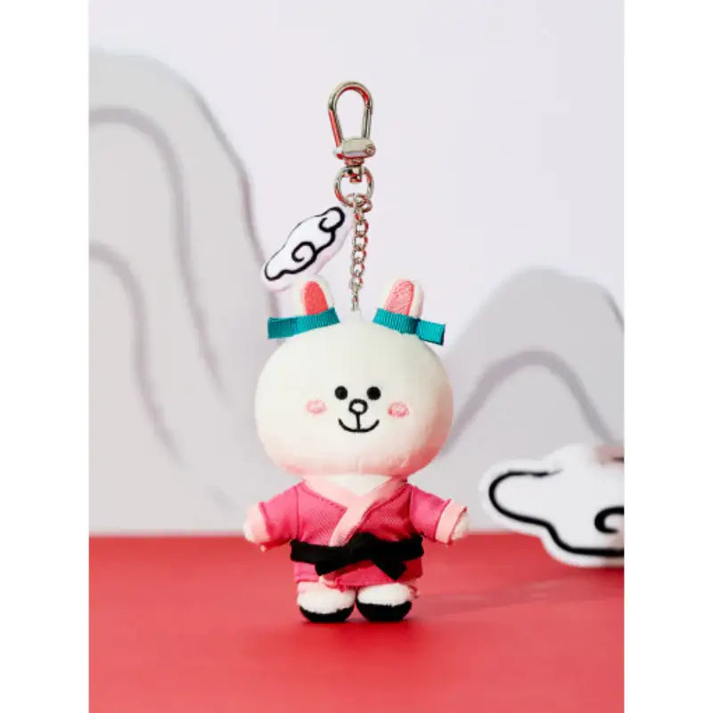 LINE FRIENDS x Kung Fu Panda - Charm Doll Keyring - LINE FRIENDS - Keyrings - Harumio