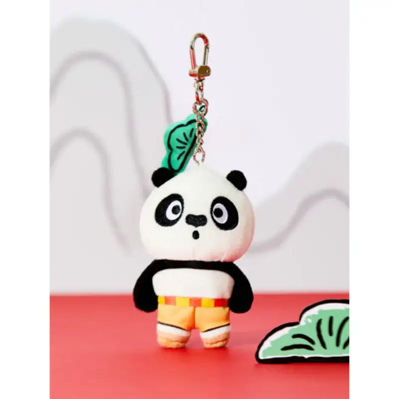 LINE FRIENDS x Kung Fu Panda - Charm Doll Keyring - LINE FRIENDS - Keyrings - Harumio