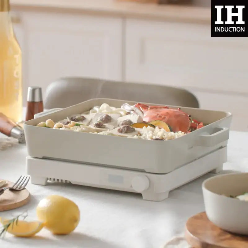 Neoflam - FIKA Square Induction Cooker - Neoflam - Induction Cooker - Harumio
