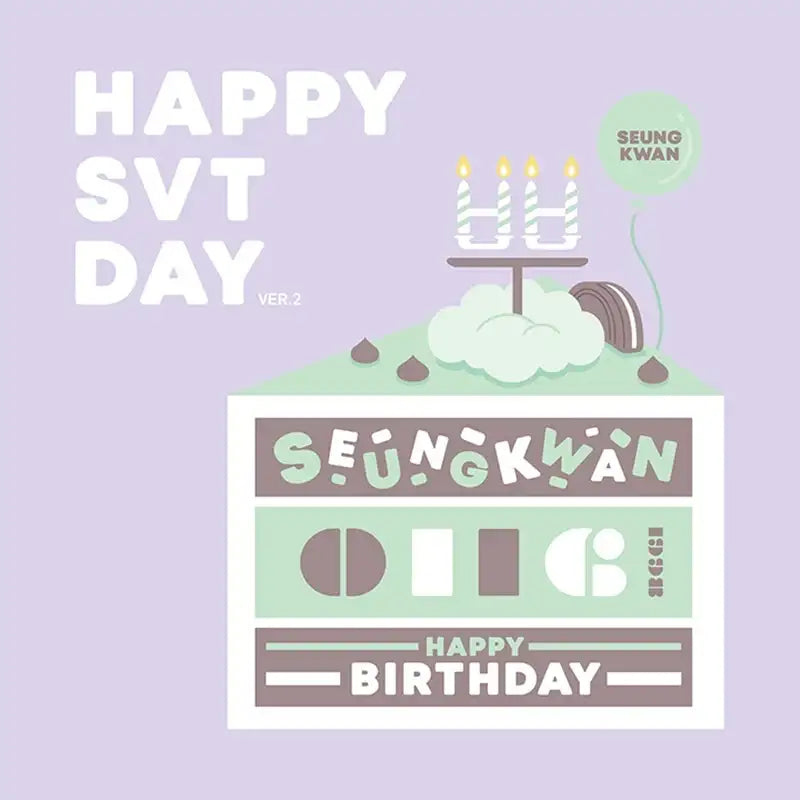 Seventeen - HAPPY SEUNGKWAN DAY Birthday Box Ver.2 - SEVENTEEN - Birthday Box - Harumio
